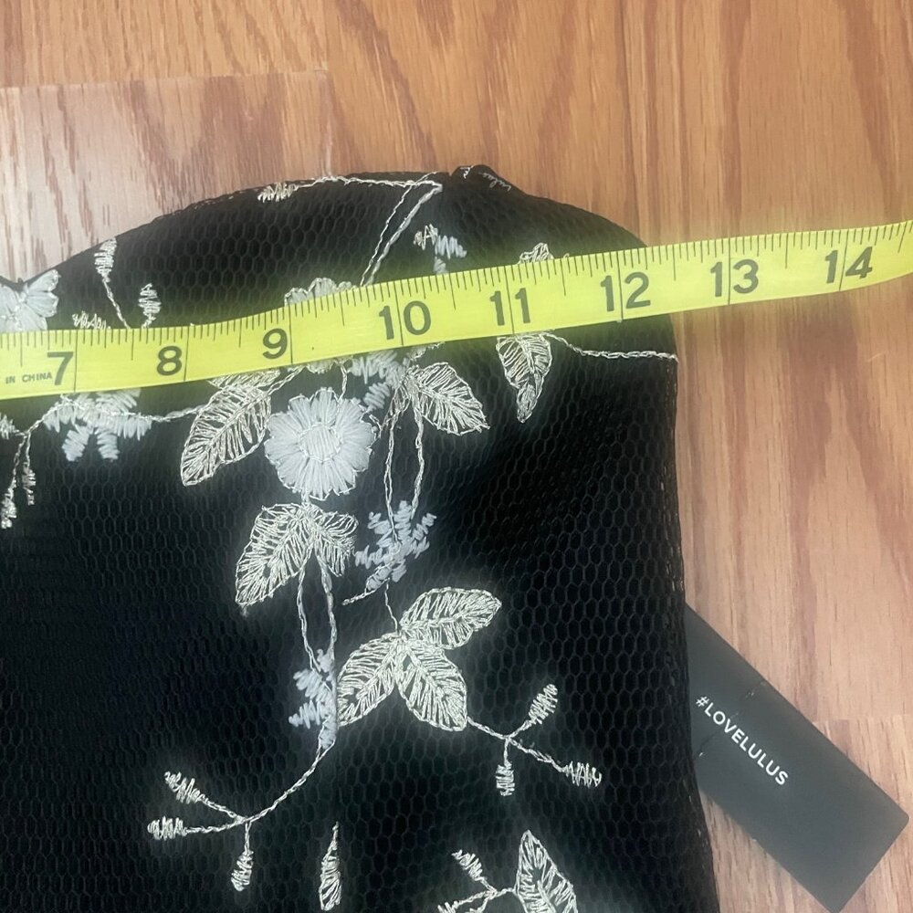 New Lulus Strapless Sweatheart High Low Little Black Dress Homecoming Size XS - Picture 3 of 6